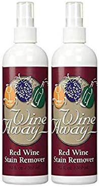 Wine Away Kırmızı Şarap Leke Çıkarıcı-Şarap Lekelerini Giderir-Mükemmel Kumaş Döşeme ve Halı Temizleyici Sprey Solüsyonu - Lekeyi