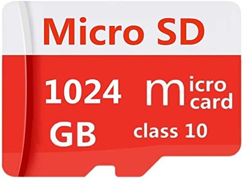1 TB Micro SD Kart Bellek SDXC Kart 1024 GB Yüksek Hızlı Sınıf 10 SD Adaptörü ile, Android Akıllı Telefonlar için Tasarlanmış(1024