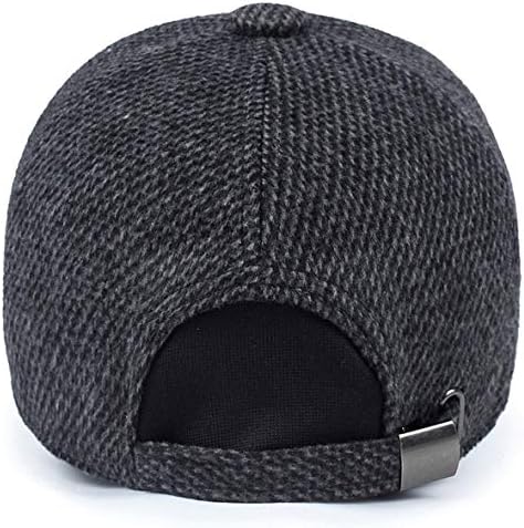 MRACSİY Erkek Beyzbol Şapkası kışlık şapkalar Baş Çevresi 57-61cm