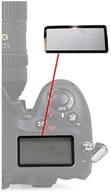 Omuz Küçük Externe Vitre Dış Cam Ekran Onarım Bölümü ıçin Nikon D80 D90 D200 D300 D600 D610 D700 D800 D7000 D7500 D810 (D700)