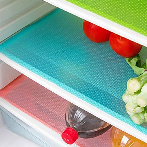 4 Paket Buzdolabı Paspaslar Buzdolabı Raf Astar Buzdolabı Ped Yıkanabilir Buzdolabı Raf Gömlekleri Paspaslar Buzdolabı Gömlekleri
