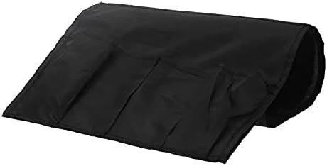 URRNDD Saklama Çantası, su geçirmez Oxford Kumaş Çok Fonksiyonlu Yurt Başucu Depolama Asılı Çanta Ev için Siyah 35. 4x12. 8 x