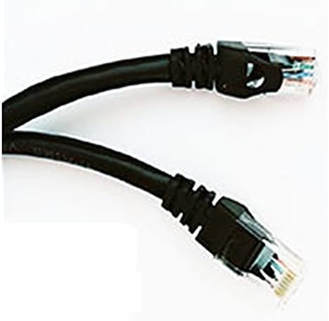 YXXJJ Kablo 0.65 FT Siyah Gri CAT6 UTP Yuvarlak Kablo Ethernet Kabloları 20cm Ağ Kablosu RJ45 Yama Kablosu LAN Kablosu İnternet