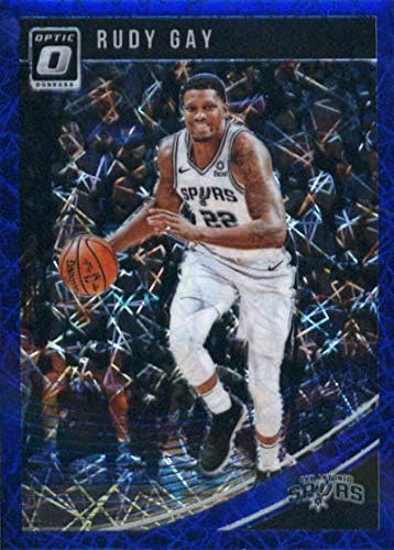 2018-19 Donruss Optik Mavi Hız Basketbol 101 Rudy Eşcinsel San Antonio Spurs Resmi NBA Ticaret Kartı Panini Amerika'dan