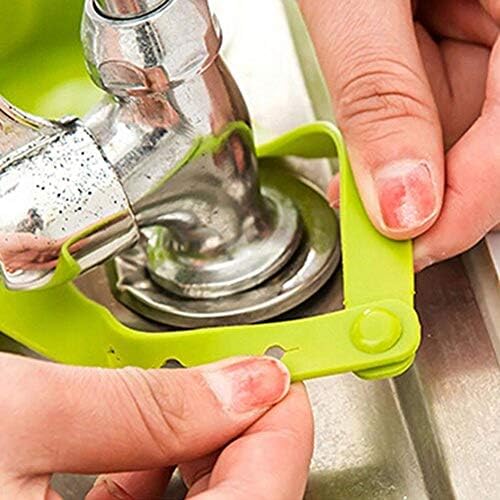 Zonster Asılı Sepet banyo mutfak düzenleyici Sabun Fırçası Bulaşık Aksesuarları (Yeşil)