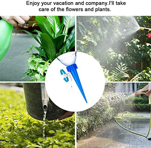 Wnvıvı Bitki Öz Sulama Sivri Cihazlar, 12 Paketi Otomatik Sulama Ekipmanları Bitki Waterer ile Yavaş Yayın Kontrol Anahtarı için