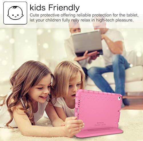 Fintie Çocuk Kılıf için iPad 9th / 8th / 7th Nesil (10.2 inç 2021/ 2020 / 2019 Modeli) - Darbeye Dayanıklı Hafif Kolu Standı