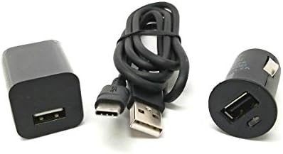 Lenovo Z2 Plus için İnce Seyahat Araç ve Duvar Şarj Kiti Çalışır USB Tip-C Kablosu içerir! (1.2A5. 5W)
