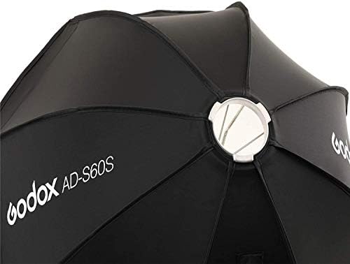 Godox AD-S60S 60 cm / 23.6 inç Sekizgen Şemsiye Tarzı Softbox için Godox Dağı ile Godox AD400Pro AD300Pro ve ML60