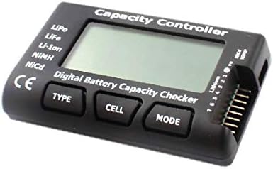 X-DREE RC CellMeter-7 LCD Dijital Pil Kapasitesi Denetleyicisi Test Denetleyicisi için Lipo LiFe Li-Ion NiMH N-ı-c-d(RC CellMeter-7