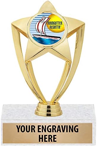 Taç Ödülleri Raingutter Regatta Trophy-6 Altın Yıldız Özel Raingutter Regatta Kupaları Prime