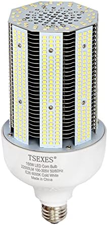 150 W LED Mısır Ampul, E26 6000 K Günışığı LED Ampul Değiştirme Metal Halide HID HPS CFL Garaj Depo Otopark için Yüksek Bay İş