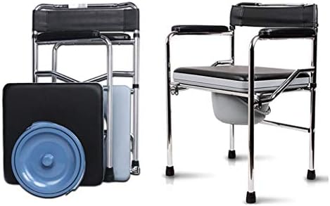 XLTFZY duş sandalyesi Duş Tezgah Tuvalet Küvet Taşınabilir Deluxe banyo taburesi, banyo Duş Komodin Sandalye, Katlanır, Yaşlı