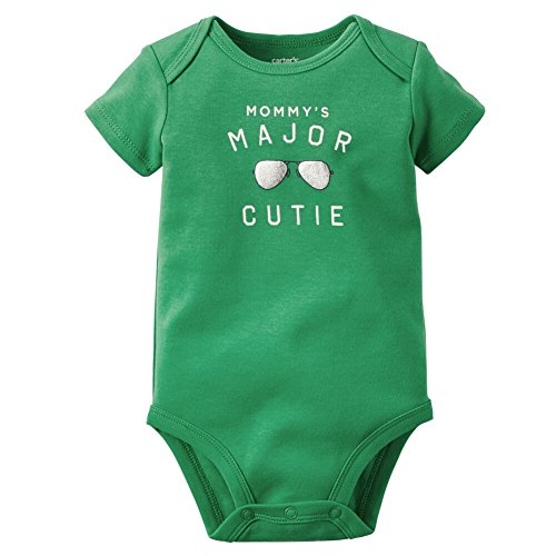 Carters Bebek Erkek Binbaşı Cutie Bodysuit Yeşil 24 M