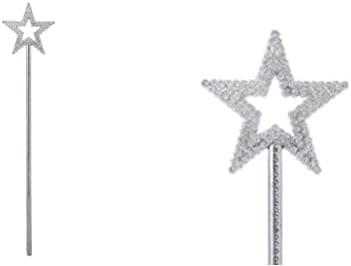 13.25 Buz Sarayı Beyaz Glitter Yıldız Dekoratif Noel Pick-cc