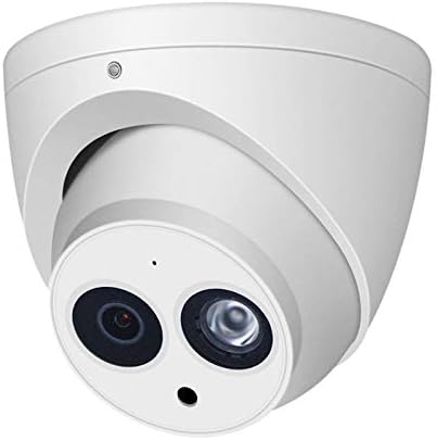 6MP Dome PoE IP Güvenlik Kamera 2.8 mm Lens, 6 Megapiksel Süper HD Açık Kapalı Ev Video Gözetim Poe Kamera ile Ses, IR 30 m Gündüz