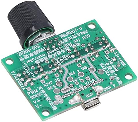 USB Fan Regülatörü, Plastik Sanayi için Ev için Kullanımı Kolay USB Fan Hız Kontrol Cihazı