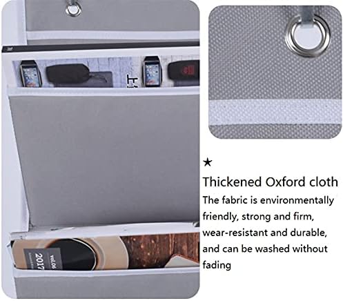 KLXQ Çok Fonksiyonlu Kalın Oxford Kumaş Yıkanabilir Renk Belge Asılı Çanta Arkasında Kapı Kozmetik Günlük İhtiyaçlar Depolama