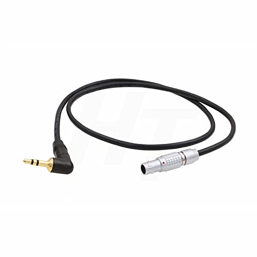 HangTon Ses Kablosu 3.5 mm 1/8 TRS 6 Pin ARRI Alexa Mini LF Kamera için (Düz)