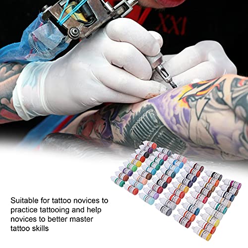 Dövme Tedarik Seti, Dövme Mürekkebi Seti Dövme Acemileri için Tahriş Edici Olmayan El Yapımı Kalemler için Dövme Makineleri için