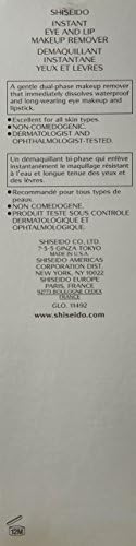 Unisex için Shiseido Anında Göz ve Dudak Makyaj Temizleyici, 4.2 oz