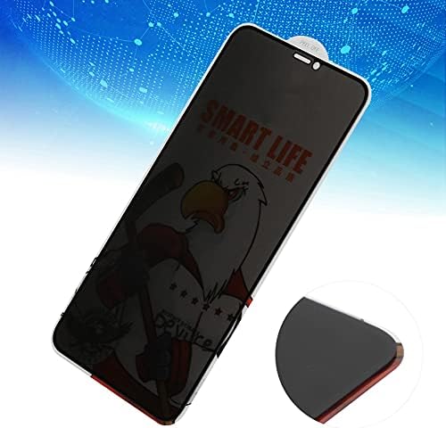 Yunir gizlilik Ekran Koruyucu, temperli Cam Anti Peep Ekran Koruyucu Film için iPhone 11 Pro Max / XS Max Cep Telefonları