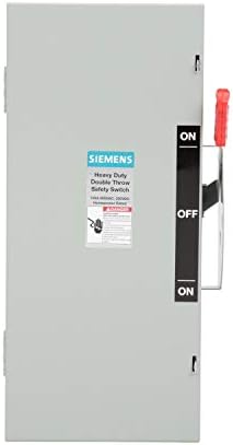 Siemens DTNF363 100-Amp, 3 Kutuplu, 600 volt, 3 Telli, Kaynaşmayan Çift Atış, Tip 1