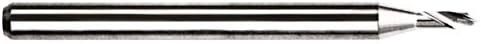 RedLine Araçları-2.00 MM (.0787) Lekelenme-Mikro Matkap, Kaplanmamış (Parlak) Kaplama 2 Flüt .1969 Flüt Uzunluğu, 90 ° Nokta