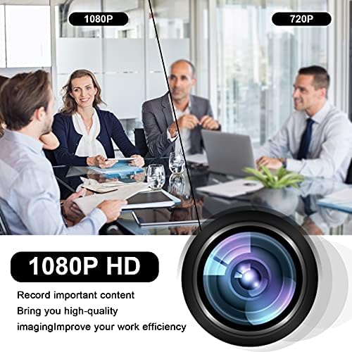 Casus Kamera Kalem,EEOUK Taşınabilir Cep Mini Casus Kamera 1080 P HD 150 Dakika Pil Ömrü ile 32 GB SD Kart için Ev ve Sınıf Öğrenme